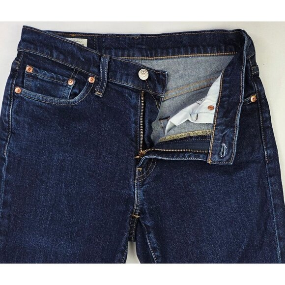 Levis Size 29X28 Mens 541 Blue Denim Premium 5 Pocket Logo Tag Jeans - Picture 12 of 14